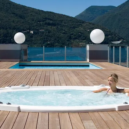 3 Bed Lake Maggiore With Pool & Jacuzzi Apartment